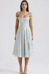 Saira Floral Print Midi Sundress | Dress In Beauty