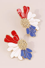 Sibyl Demi Flower Earrings | Dress In Beauty