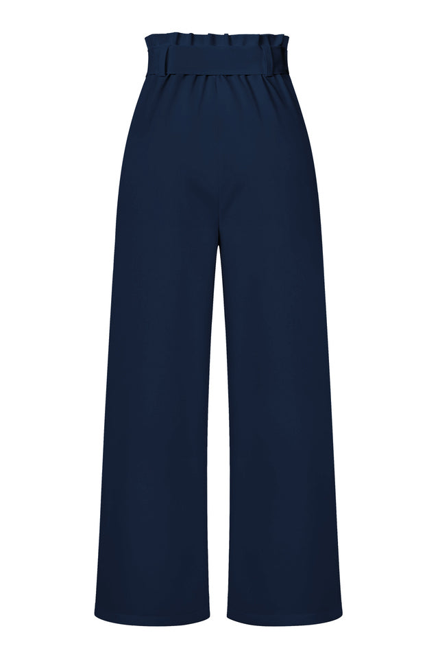 All-Matching Belted Wide-Leg Trouser | Dress In Beauty