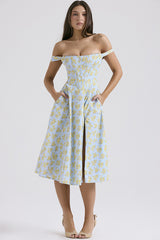 Saira Floral Print Midi Sundress | Dress In Beauty