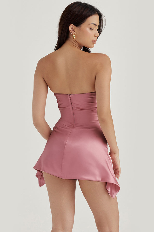 Draped Strapless Corset Dress | Dress In Beauty