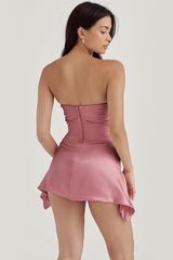 Draped Strapless Corset Dress | Dress In Beauty