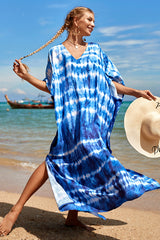 Tropical Pattern Kimono Blouse ( 29 Colors ) | Dress In Beauty