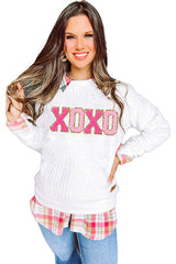 Merry & Bright Quilted Sweatshirt