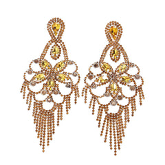 Angelica Diamante Statement Earrings | Dress In Beauty