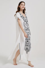 Boho Print Slit Dress | Dress In Beauty