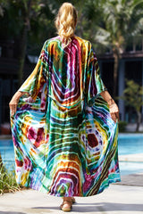 Tie Dye Belt Kimono Blouse (15 Colors) | Dress In Beauty