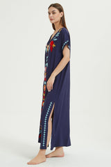 Boho Print Slit Dress | Dress In Beauty