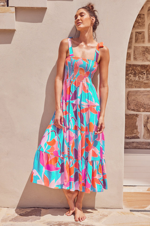 Jaclyn Smocked Maxi Dress | Dress In Beauty