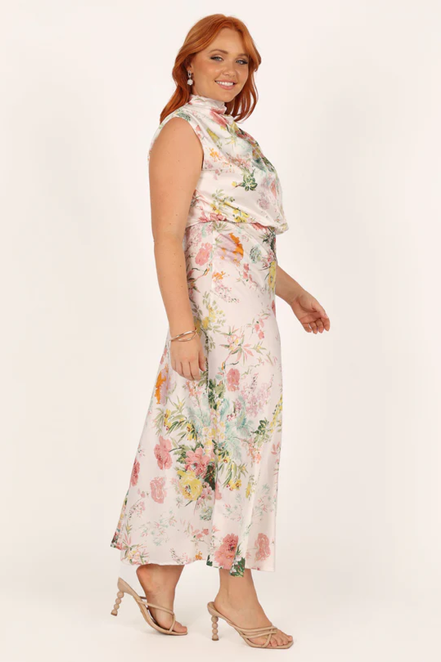 Anabelle Halter Neck Midi Dress | Dress In Beauty