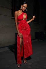 Velma One Shoulder Cutout Maxi Dress | Dress In Beauty