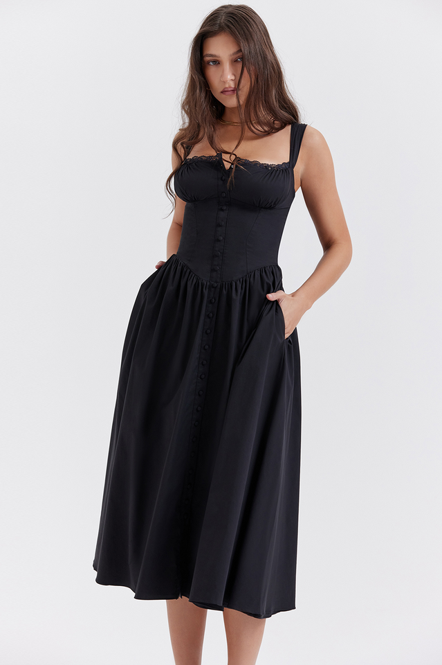 Black sundress online