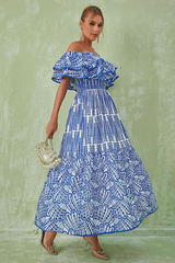 Tulum Off Shoulder Eyelet Dress | Dress In Beauty
