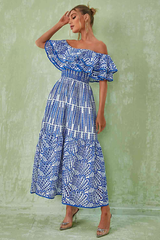 Tulum Off Shoulder Eyelet Dress | Dress In Beauty