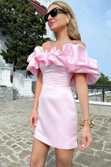 Elastic Mystic Satin Dress | Dress In Beauty