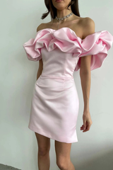 Elastic Mystic Satin Dress | Dress In Beauty