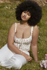 Chic Rose Print Top | Dress In Beauty