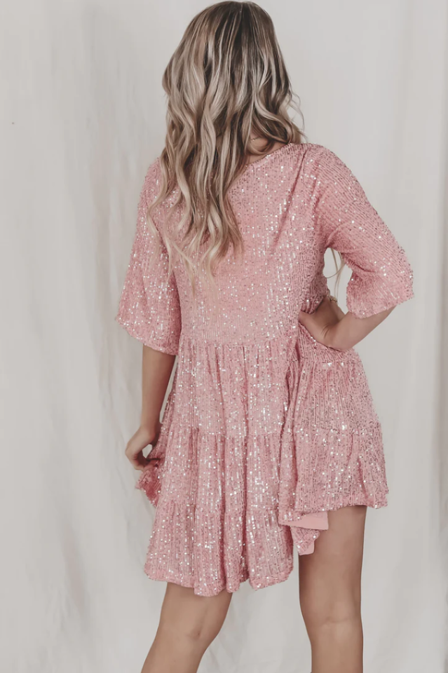 My Queen Sequin Baby Doll Dress | Dress In Beauty My Queen Sequin Baby Doll Dress | Dress In Beauty