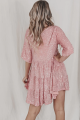 My Queen Sequin Baby Doll Dress | Dress In Beauty