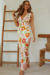 Miara Floral Sleeveless Maxi Dress | Dress In Beauty