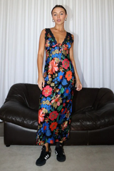 Miara Floral Sleeveless Maxi Dress | Dress In Beauty