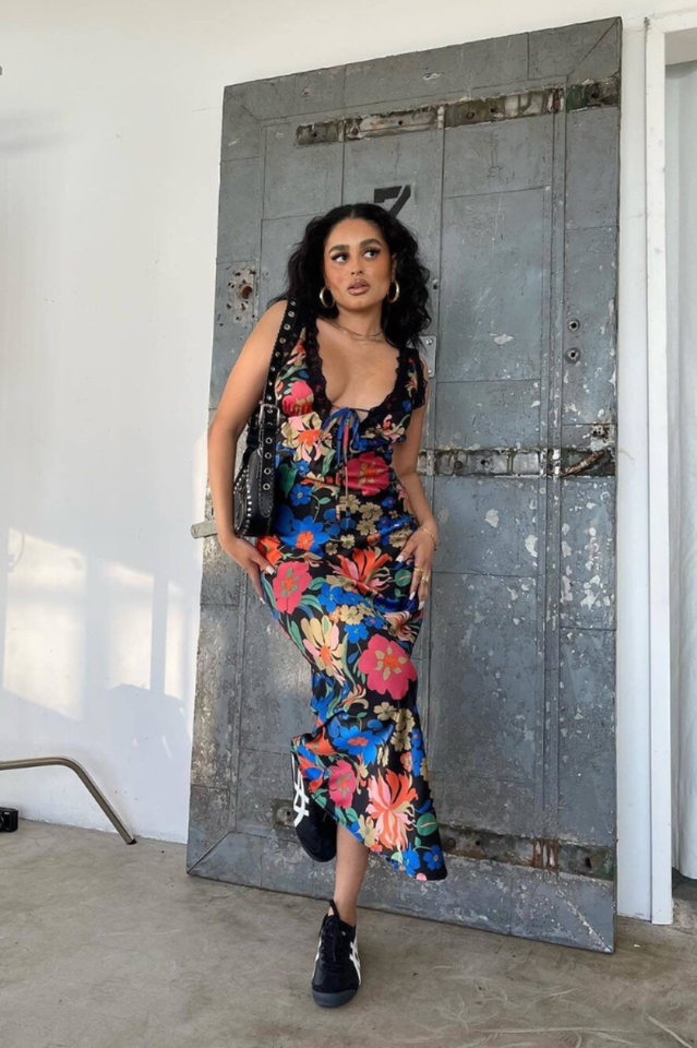 Miara Floral Sleeveless Maxi Dress | Dress In Beauty
