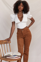 Augusta White Pin Tuck Top | Dress In Beauty