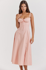 Carmen Pink Tunic Sundress | Dress In Beauty
