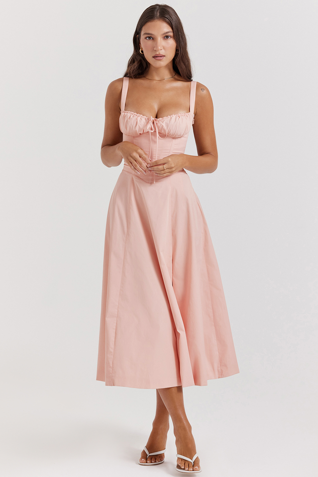 Carmen Pink Tunic Sundress | Dress In Beauty