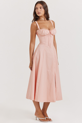 Carmen Pink Tunic Sundress | Dress In Beauty