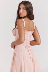 Carmen Pink Tunic Sundress | Dress In Beauty