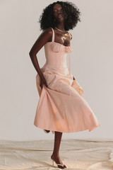 Carmen Pink Tunic Sundress | Dress In Beauty