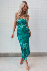 Kyra Satin Midi Dress | Dress In Beauty