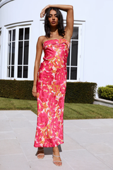 Kyra Satin Midi Dress | Dress In Beauty