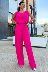 Palazzo Strapy Cut Detail Jumpsuit | Dress In Beauty