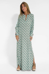 Geometric Maxi Dress | Dress In Beauty