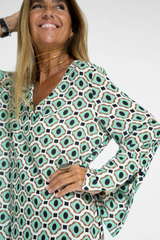 Geometric Maxi Dress | Dress In Beauty