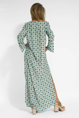Geometric Maxi Dress | Dress In Beauty