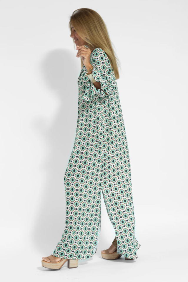 Geometric Maxi Dress | Dress In Beauty