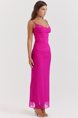 Nalini Fuchsia Maxi Dress | Dress In Beauty