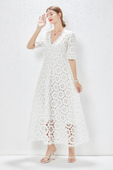 Emily in Paris White Maxi Dress | Dress In Beauty