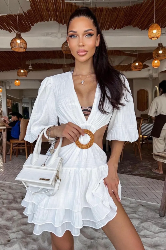 Paloma Puff Sleeve Mini Dress | Dress In Beauty
