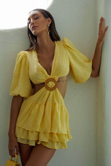 Paloma Puff Sleeve Mini Dress | Dress In Beauty