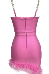Kadence Crystal Chain Bandage Dress | Dress In Beauty