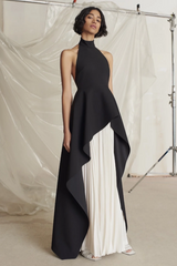 Victoria Layered Halter Gown Set | Dress In Beauty