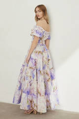 Lavander Maxi Boho Dress | Dress In Beauty