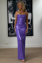 Emilina Sequin Backless Maxi Dress | Dress In Beauty