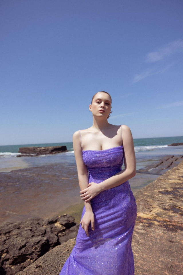Emilina Sequin Backless Maxi Dress | Dress In Beauty