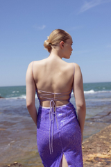 Emilina Sequin Backless Maxi Dress | Dress In Beauty