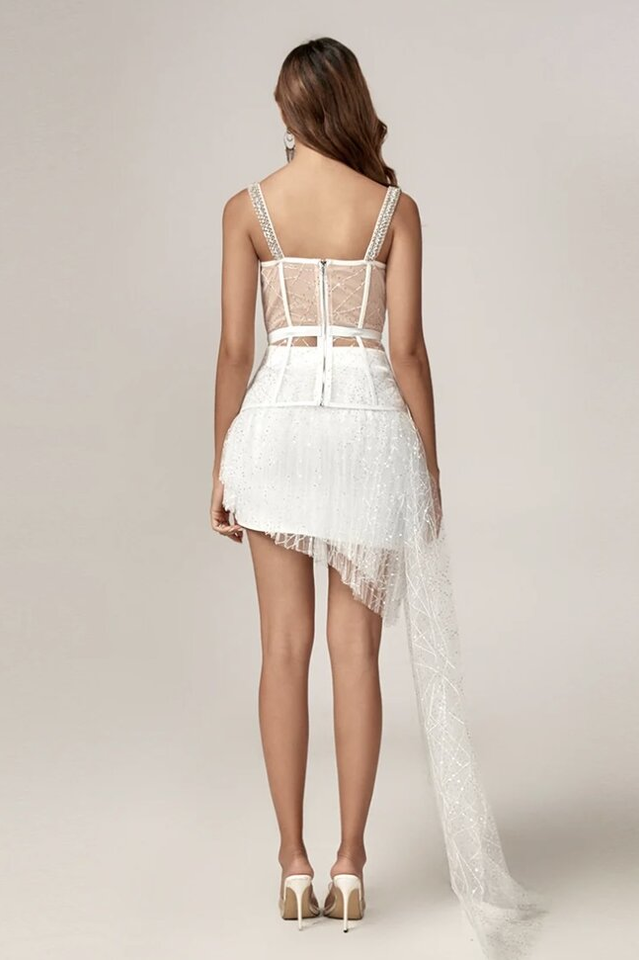 Romy Corset Sequin Draped Set | Dress In Beauty